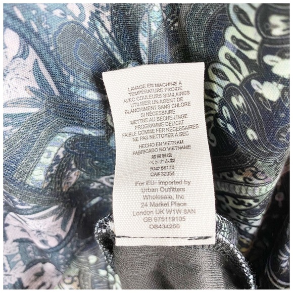 Free People Cabaret Long Sleeve Maxi Dress Dark Combo‎ Size Large - Picture 14 of 14